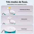 Fonte de água com filtro de espuma. (Para Gatos e Cães pequenos)