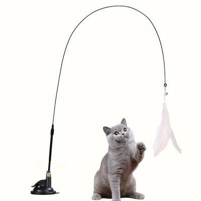 Brinquedo interativo para gatos.