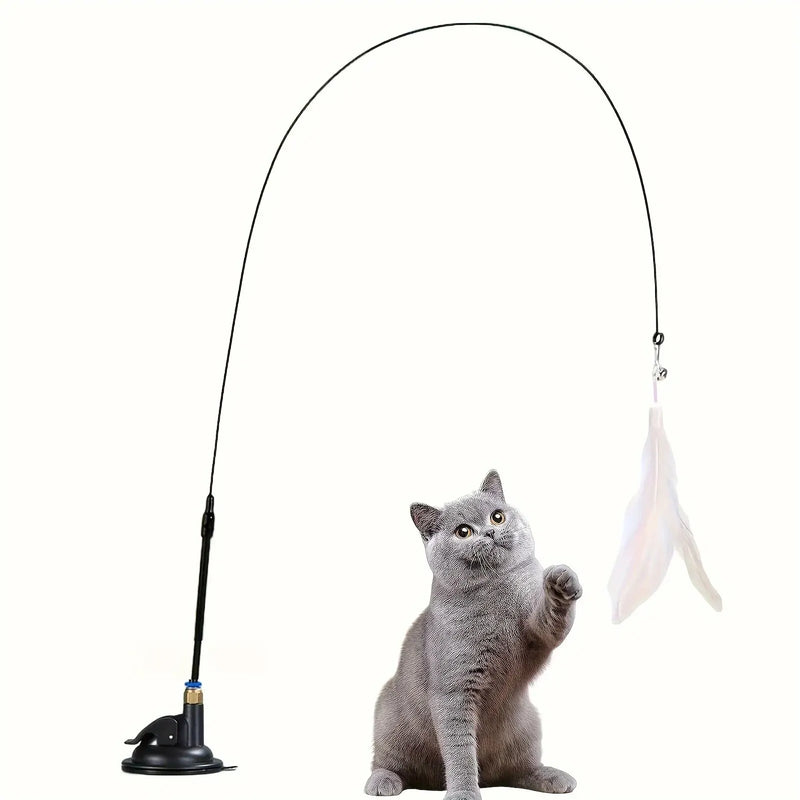 Brinquedo interativo para gatos.