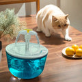 Fonte de água com filtro de espuma. (Para Gatos e Cães pequenos)