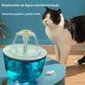 Fonte de água com filtro de espuma. (Para Gatos e Cães pequenos)