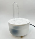 Fonte de água elétrica filtrante para gatos.